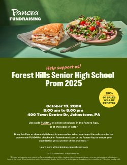 Panera Bread Prom Fundraiser
