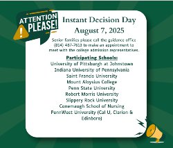 Instant decision day
