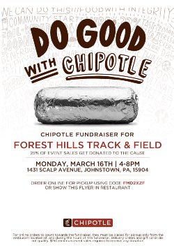 Dine to donate chipotle
