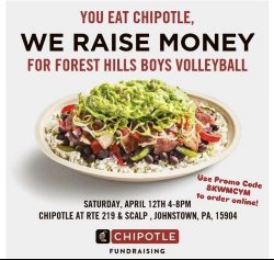 Chipotle fundraiser